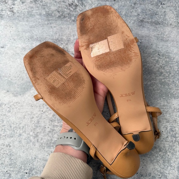 J.Crew Krista Slingback Sandals 8.5 - Picture 5 of 7